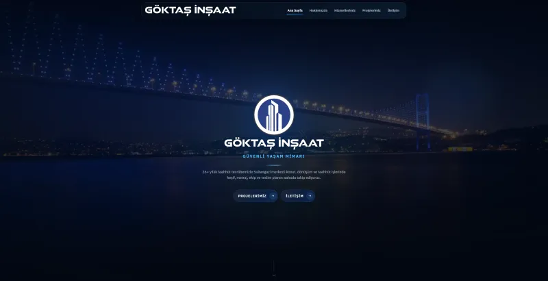 Göktaş Construction Case Study