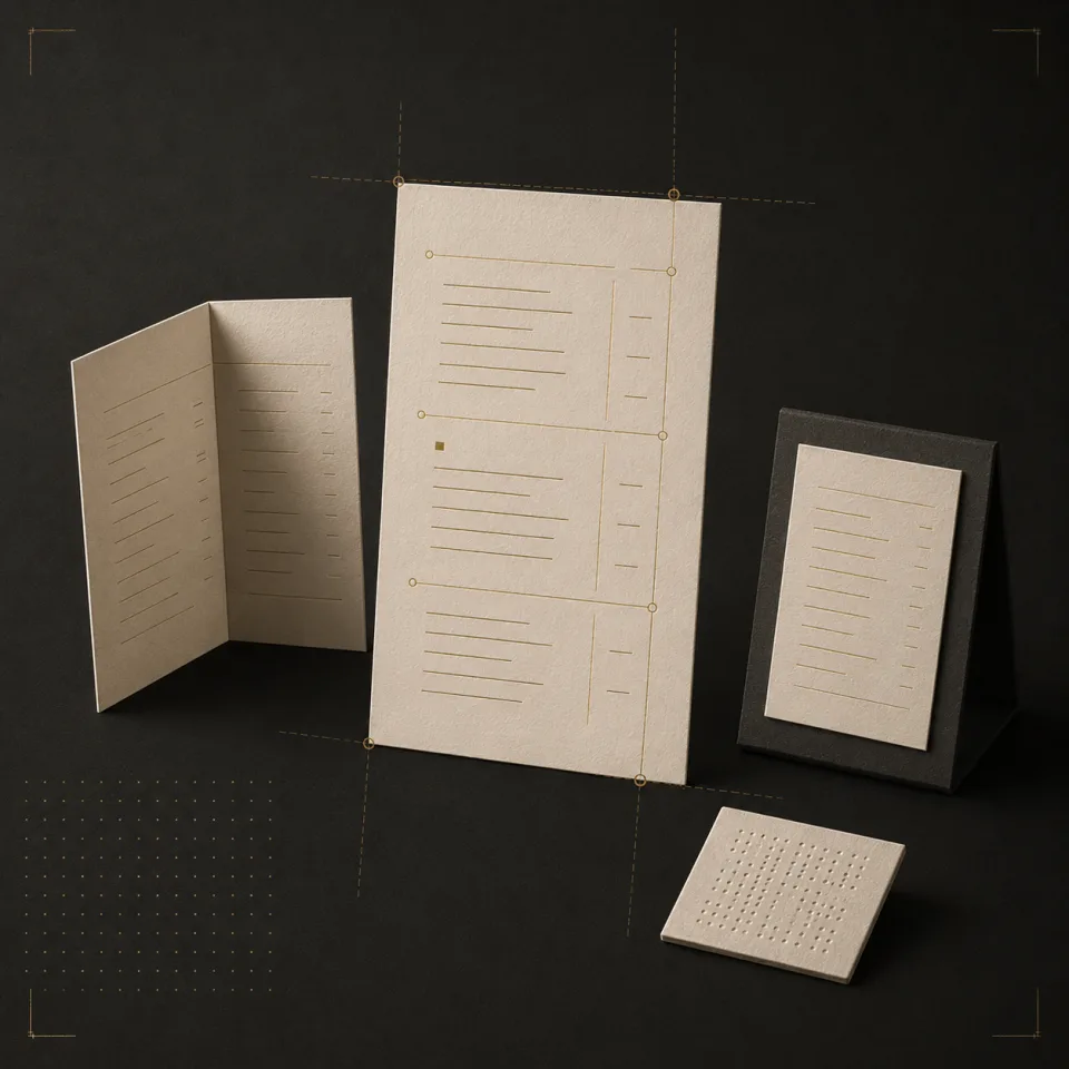 Restaurant Menu Design visual