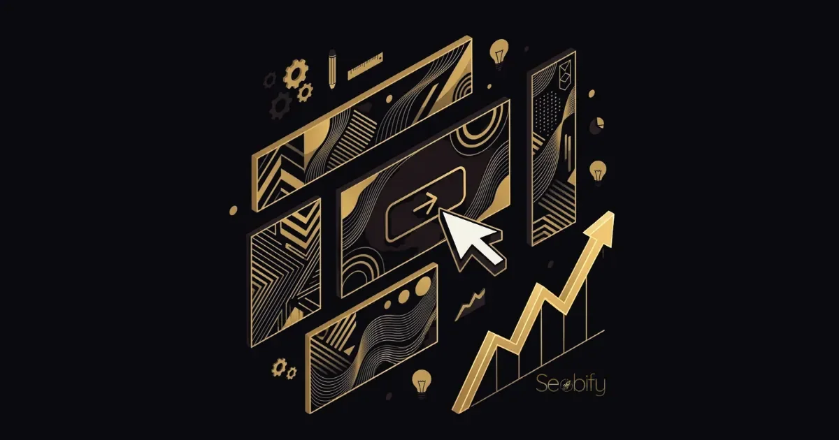 Dijital banner tasarım sürecini gösteren, farklı boyut ve format örnekleri içeren illüstrasyon