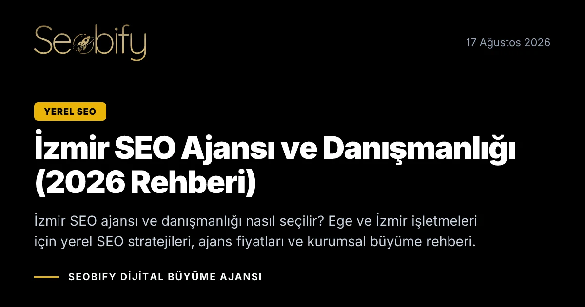 İzmir SEO ajansı ve danışmanlığı stratejilerini, Ege bölgesi işletmelerinin dijital büyümesini anlatan yerel SEO illüstrasyonu
