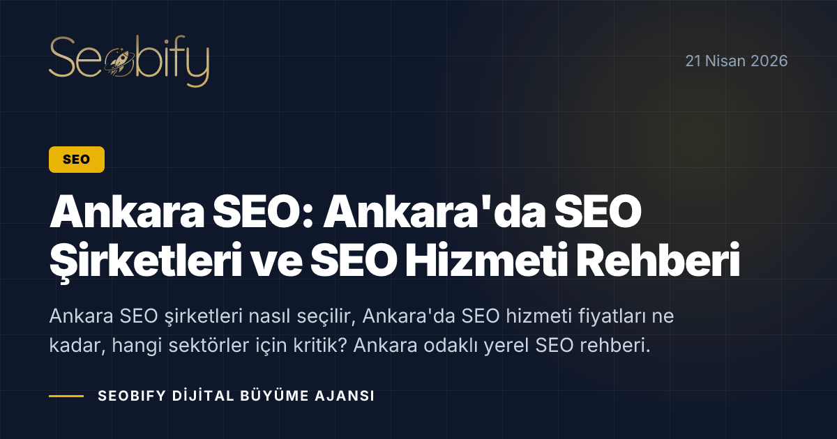 Ankara'da SEO çalışmaları yürüten ajans ekibinin analiz ve raporlama görseli