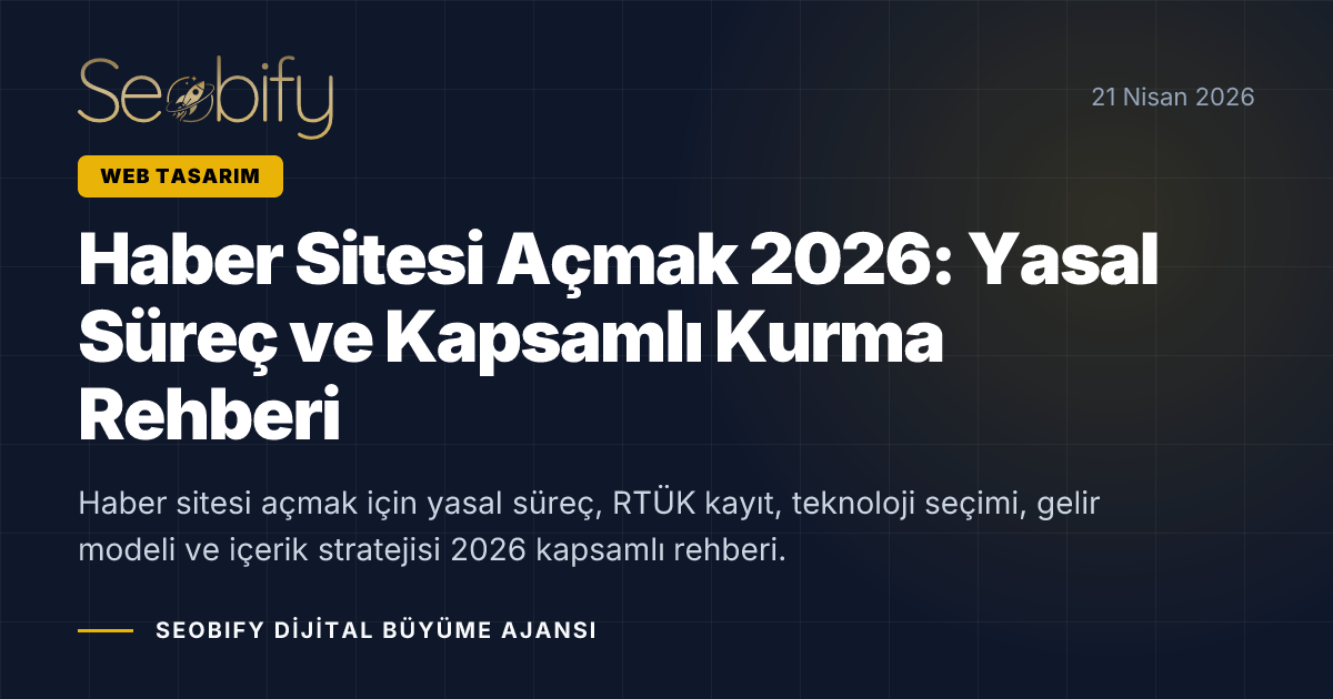 Haber sitesi tasarımı ve dijital gazetecilik