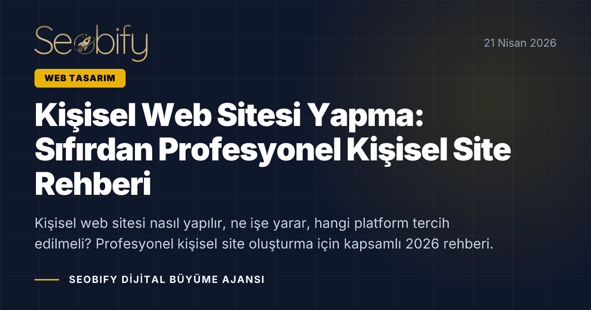 Kişisel web sitesi tasarım örneği ve portfolyo görselleri